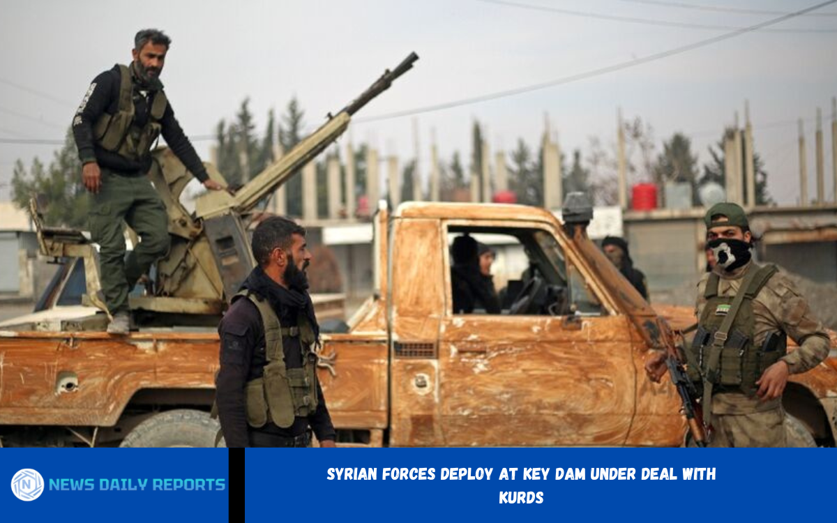 Syrian forces deploy at key dam under deal with Kurds